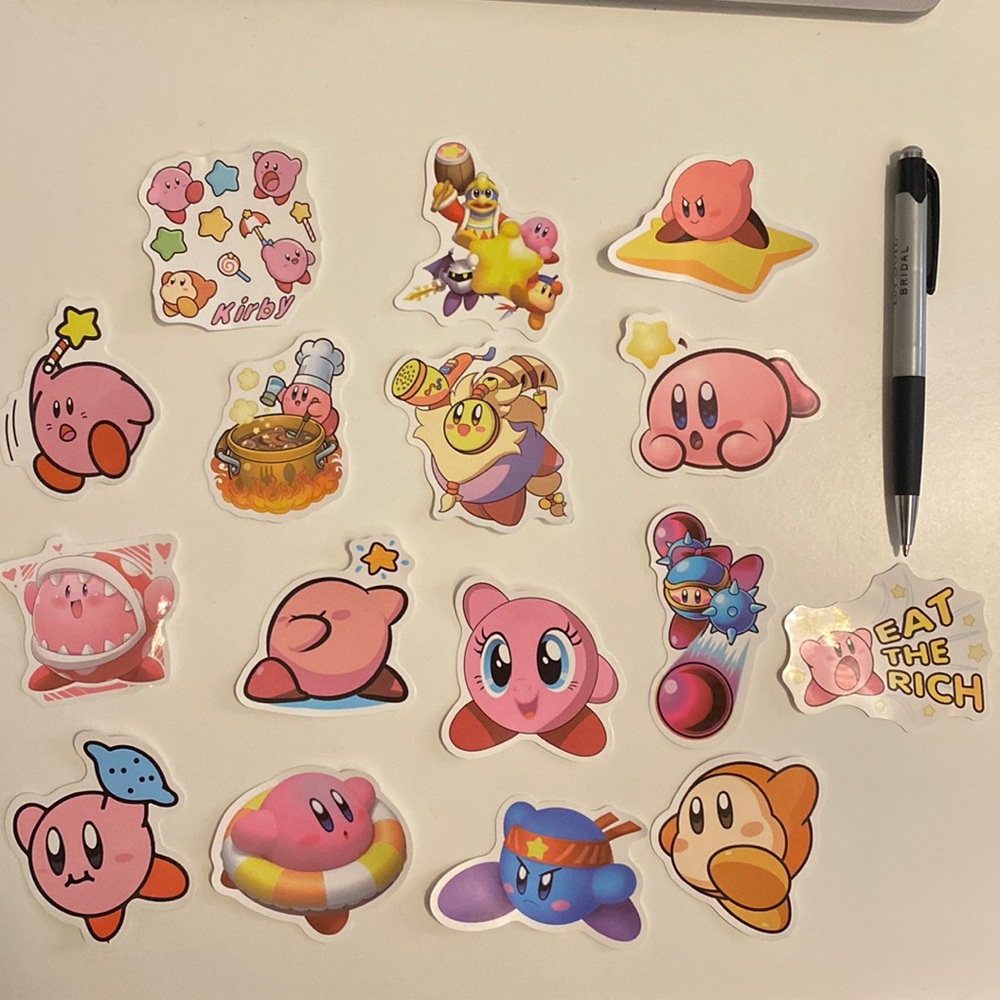 Kirby Sticker Pack #1